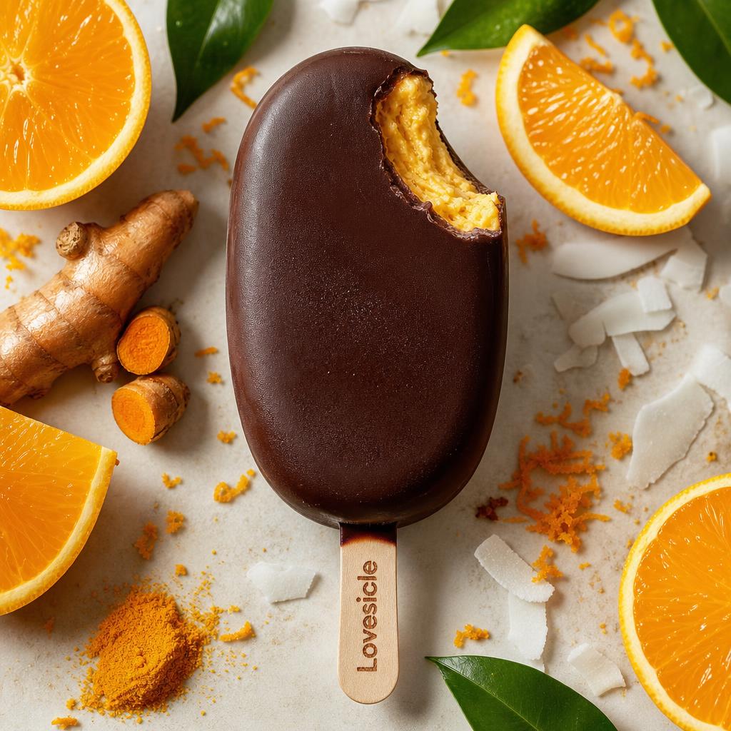 Orange Turmeric Creamsicle Lovesicle bar